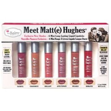 TheBalm Meet Matt(e) Hughes Mini Liquid Lipsticks Set - Vol. 2