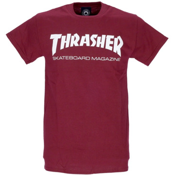 Thrasher Skate Mag T-Shirt  Maroon