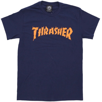 Thrasher Vlam T-shirt Thrasher , Blue , Heren - Xl,L,M