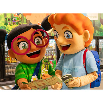 Ticket + kindergerecht naar keuze bij binnenspeeltuin Tarzan & Jane