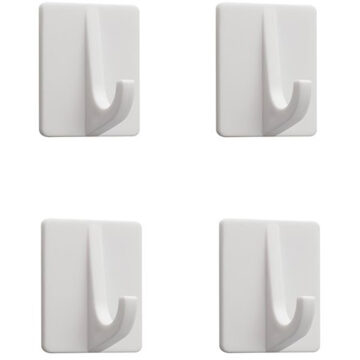 Tiger Haak M wit 4 stuks