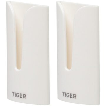 Tiger Handdoekhaak Tulip Zelfklevend 2 Stuks Wit
