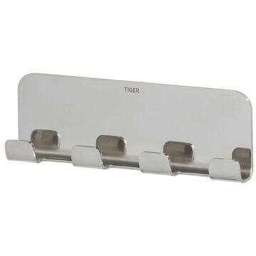 Tiger Multi handdoek haak Colar chroom 1314730346 Zilverkleurig