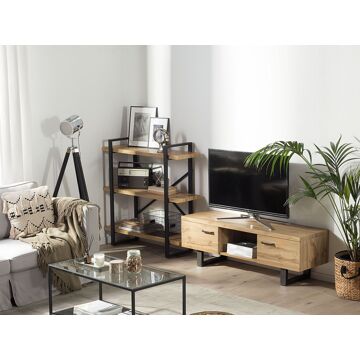 TIMBER TV-meubel lichte houtkleur Bruin