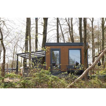 Tiny house met spa voor 2 personen op recreatiepark in Uddel