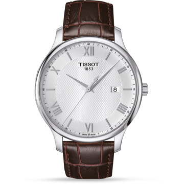 Tissot T-Classic Tradition horloge  - bruin