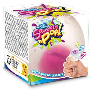 Toi-Toys Fun Knijpbal Color Surprise 6cm multi