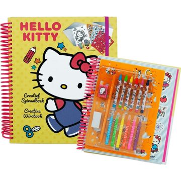 Toi-Toys Hello Kitty Knutselboek Met Stickers+viltstiften