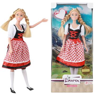 Toi-Toys Toi Toys Lauren Tienerpop In Klederdracht Dirndl multi