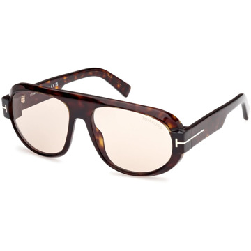 Tom Ford Blake-02 Zonnebril Tom Ford , Brown , Heren - ONE Size