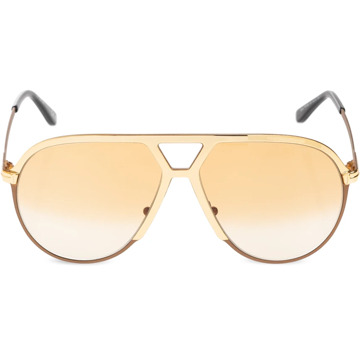 Tom Ford ‘Xavier’ zonnebril Tom Ford , Yellow , Heren - 64 MM