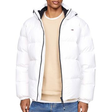 Tommy Hilfiger Korte donsjas met afneembare capuchon Tommy Hilfiger , White , Heren - Xl,L,M