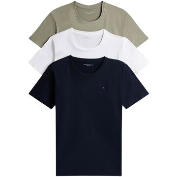 Tommy Hilfiger Signature Cotton Essentials Shirts Heren (3-pack) - M