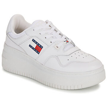 Tommy Jeans Lage Sneakers Tommy Jeans TJW RETRO BASKET FLATFORM ESS" Wit - 37,38,39,40,41
