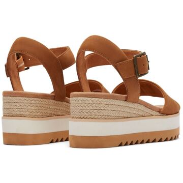 Toms Diana Leer Damesschoenen Bruin