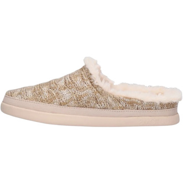 Toms Gezellige Beige Gebreide Pantoffels Toms , Beige , Dames - 37 1/2 Eu,39 Eu,37 EU