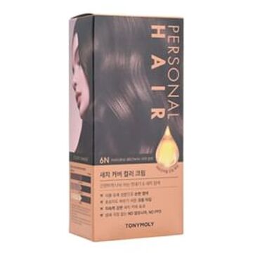 TONYMOLY Personal Hair Color Cream - 3 Colors 2023 Version - #6N Natural Brown