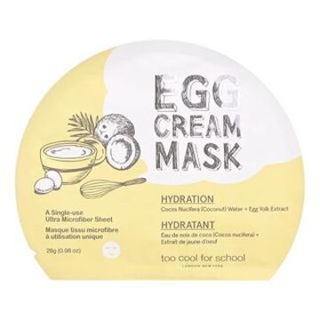 Too cool for school Egg Cream Mask - 5 Types #01 Hydration