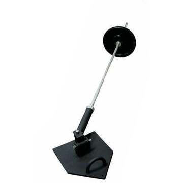 Toorx Total Core Landmine Platform - inclusief T-bar Zwart