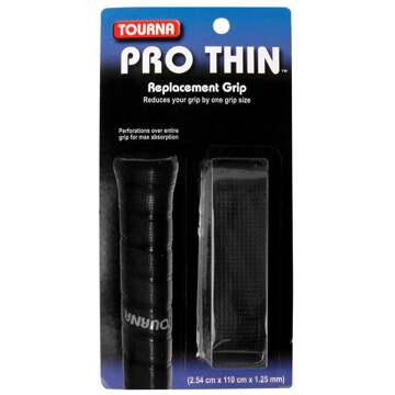 Tourna Pro Thin Grip Verpakking 1 Stuk-Zwart - nosize