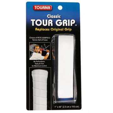 Tourna Tour Grip Verpakking 1 Stuk wit - one size