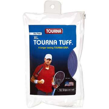 Tourna Tuff Verpakking 10 Stuks-Blauw - nosize