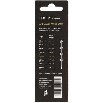 Tower Londen Witte Kord Veters