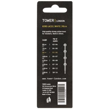 Tower Londen Witte Kord Veters