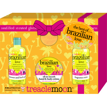 Treaclemoon Geschenkset Treaclemoon The Best Of Brazilian Love 2 x 100 ml + 50 ml + 80 g