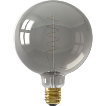 Trendhopper | LED filament | Grote fitting E27 | Ball | 125mm | 4W Titanium