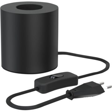 Trendhopper Tafellamp Rond - Industrieel - E27 Fitting - Zwart - Excl. lichtbron