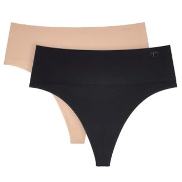 Triumph 2 stuks Soft Sculpt Bandeau High Waist Strings * Actie * Versch.kleure/Patroon,Zwart - 36,38,40,42,44,46