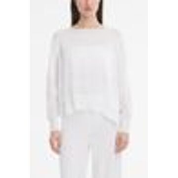 Trui - doorschijnende inleg White - ONE SIZE,