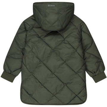 Tumble 'N Dry meisjes winterjas Donker groen - 134-140