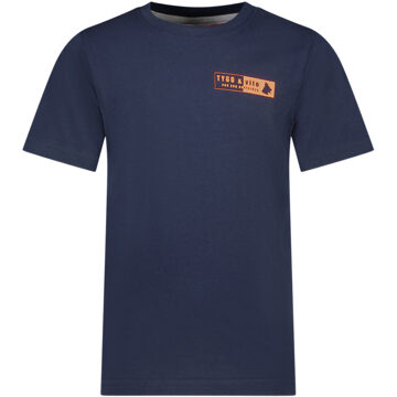 TYGO & vito Jongens t-shirt - Tijn - Navy blauw - Maat 146/152