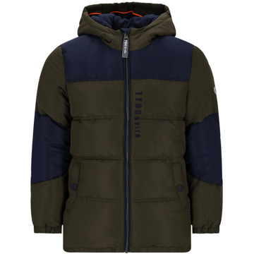 TYGO & vito jongens winterjas Groen - 134-140