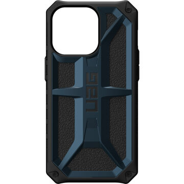 uag Monarch Backcover voor de Apple iPhone 13 Pro - Mallard Blauw