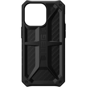 uag Monarch Backcover voor de iPhone 13 Pro - Carbon Fiber Zwart
