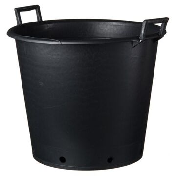 Ubbink Ritzi container zwart 110l H49x dia. 65cm