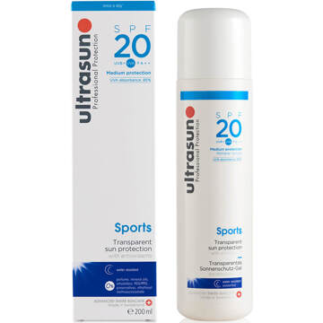 Ultrasun Sports Gel zonnebrand SPF20 - 200 ml - 000
