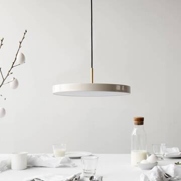 UMAGE LED hanglamp Asteria Medium parelmoer/messing Ø 43 cm