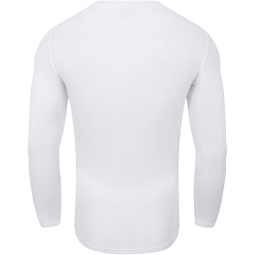 Umbro Heren Pro Base Layer Top met lange mouwen (Wit)