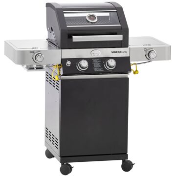 unbranded Barbecue Barbecue Gas Videro G2-S Vario 30 mbar Zwart