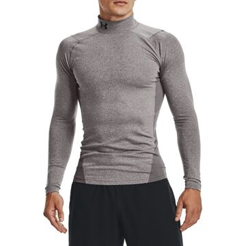 Under Armour ColdGear Armour Fitted Mock - Grijs Thermoshirt Heren - XL