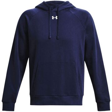 Under Armour Rival Sweater Met Capuchon Heren donkerblauw
