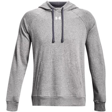 Under Armour Rival Sweater Met Capuchon Heren donkergrijs