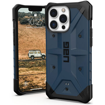 Urban Armor Gear Pathfinder Backcover voor de iPhone 13 Pro - Mallard Blauw