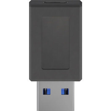 USB 3.0 Adapter [1x USB-C bus - 1x USB 3.0 stekker A] USB 3.0 SuperSpeed Adapter auf USB-C™, schwarz