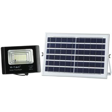 V-tac VT-25W Zwarte Solar schijnwerpers - 12W - IP65 - 550