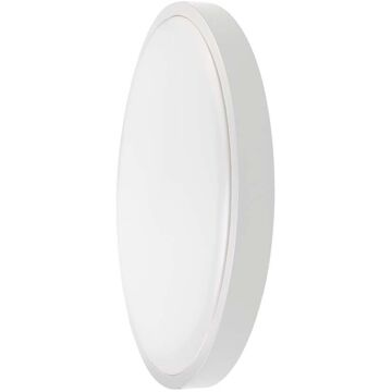 V-tac VT-8624S-W-RD LED ronde plafonnière met sensor - 295mm - IP44 - Wit - 24W - 2500 Lumen - 3000K